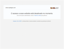 Tablet Screenshot of copalagos.com
